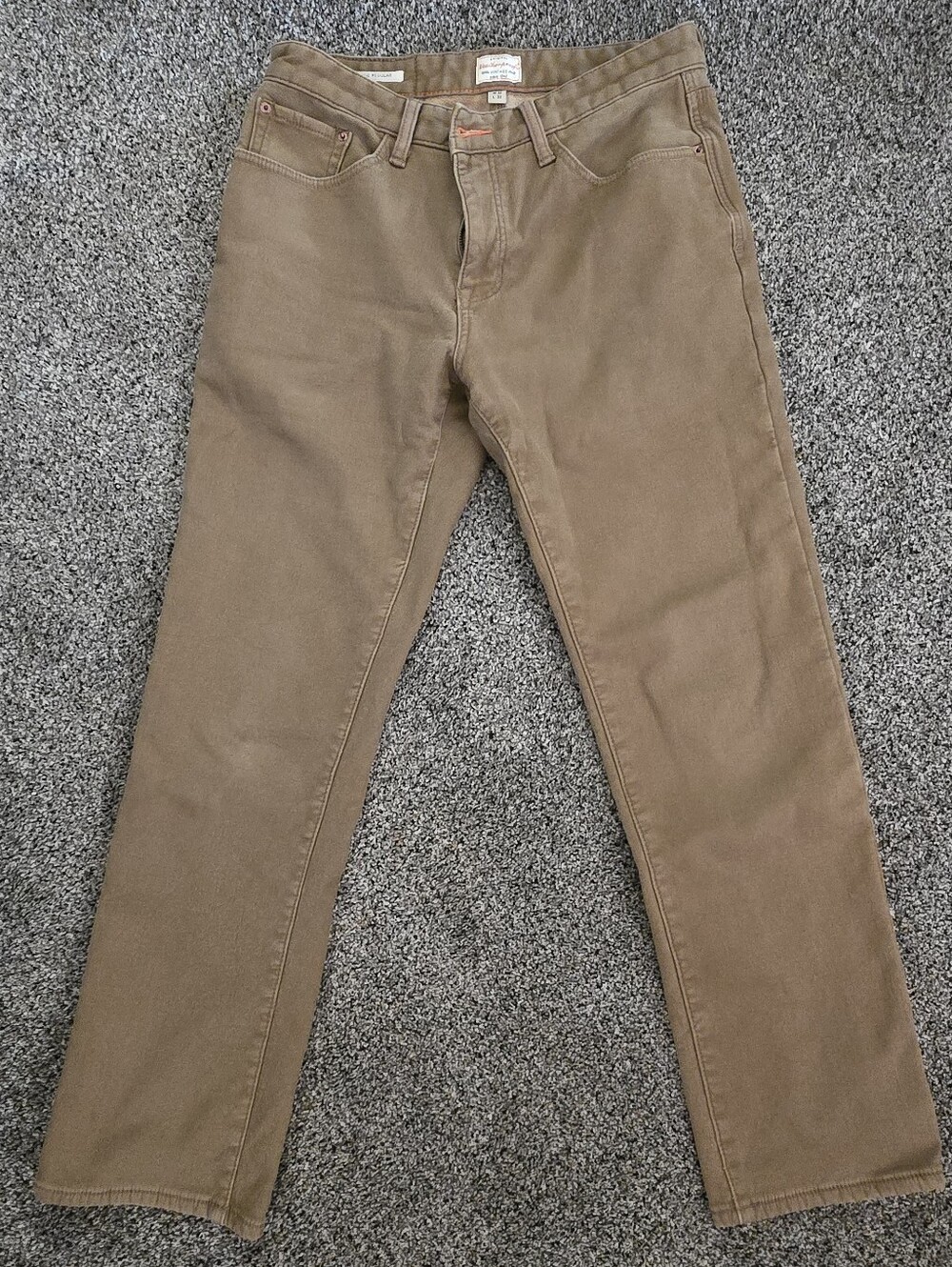 Weatherproof Mens Terrain Utility Trail Pants Stretch Work Beige/Khaki 32/32 EUC